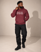 Black Men Do Therapy Unisex Hoodie - Signature