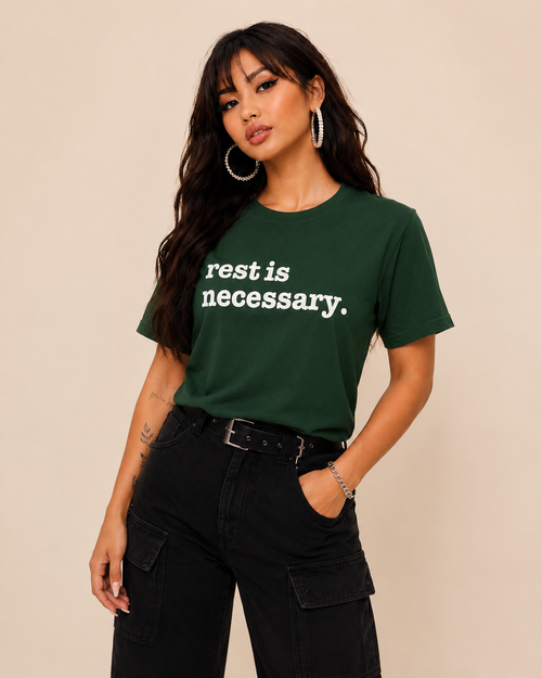 Rest Is Necessary Unisex T-Shirt - Signature