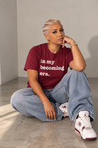 In My Becoming Era Unisex T-Shirt - Signature