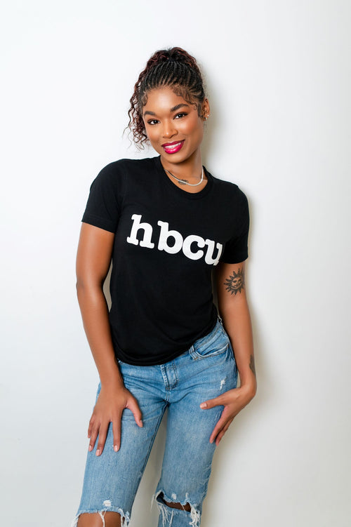 HBCU Unisex T-Shirt - White Writing