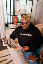 Homebody Unisex Hoodie - Unisex Writing