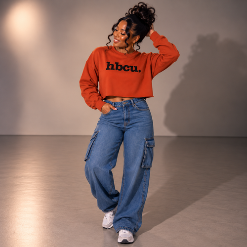 HBCU Crop Sweatshirt - Classic