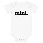Mini Baby Short Sleeve One Piece