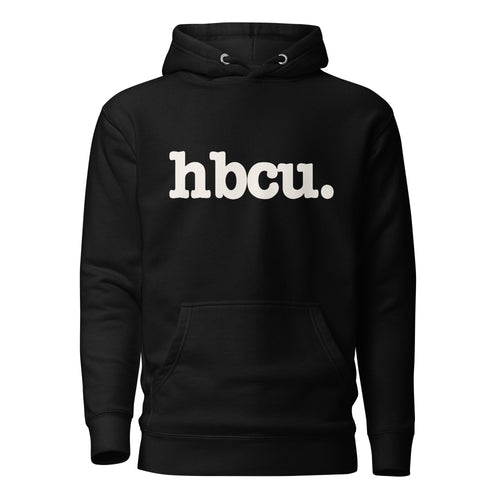 HBCU Unisex Hoodie - White Writing