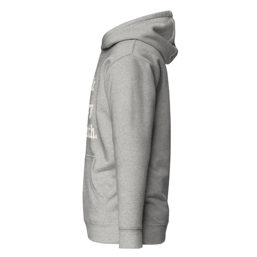 Black Every Month Unisex Hoodie - White Writing