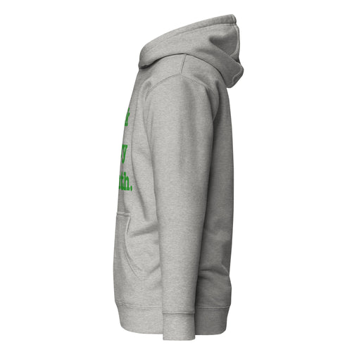 Black Every Month Unisex Hoodie - Green Writing