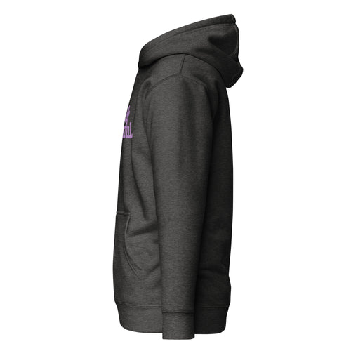 Thick & Thankful Unisex Hoodie - Lavender Writing