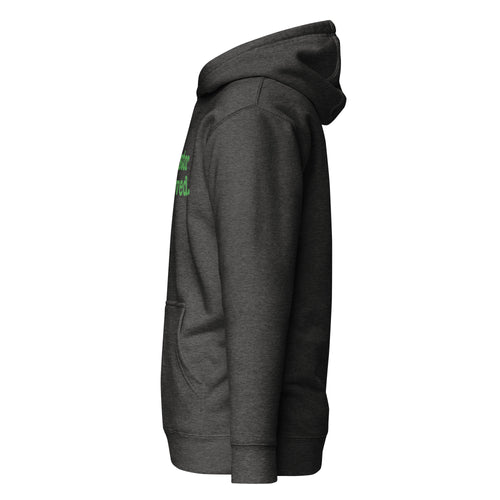 Ancestor Approved Unisex Hoodie - Green Writing