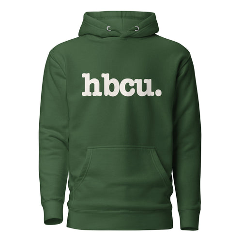 HBCU Unisex Hoodie - White Writing