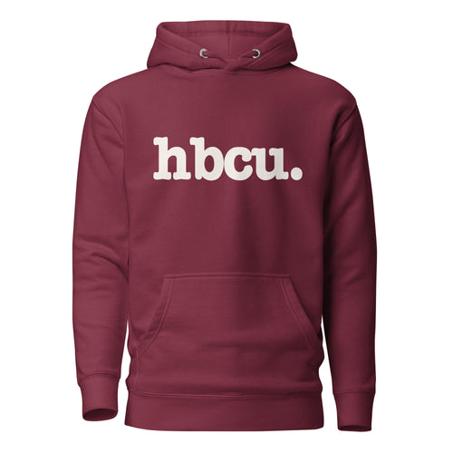 HBCU Unisex Hoodie - White Writing