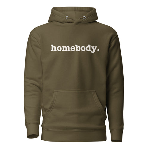 Homebody Unisex Hoodie - Unisex Writing