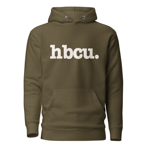 HBCU Unisex Hoodie - White Writing