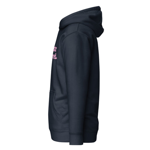 Ancestor Approved Unisex Hoodie - Pink Writing