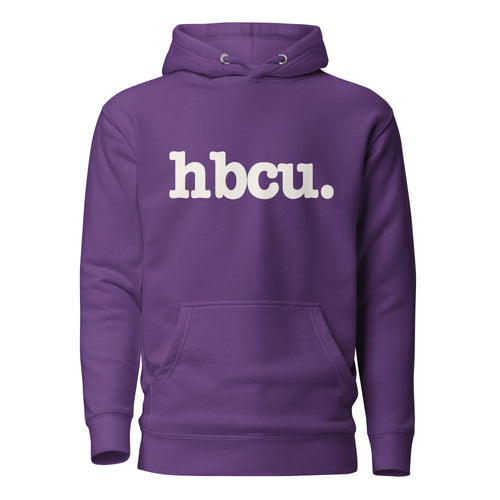 HBCU Unisex Hoodie - White Writing
