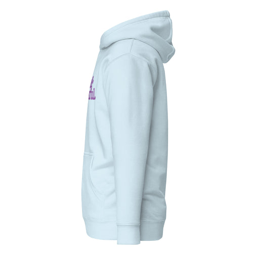 Thick & Thankful Unisex Hoodie - Lavender Writing