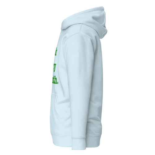 Black Every Month Unisex Hoodie - Green Writing