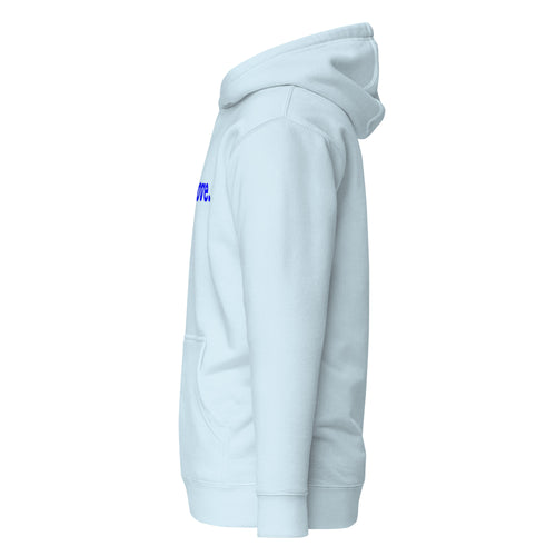 Self Love Unisex Hoodie - Blue Writing