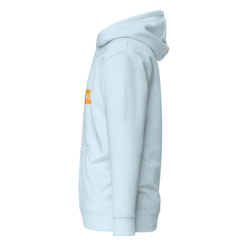 HBCU Unisex Hoodie - Orange Writing