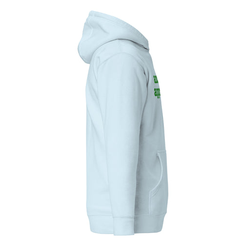 Ancestor Approved Unisex Hoodie - Green Writing