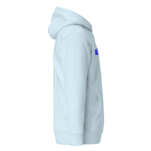 Self Love Unisex Hoodie - Blue Writing