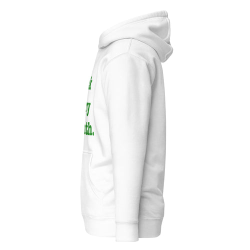 Black Every Month Unisex Hoodie - Green Writing