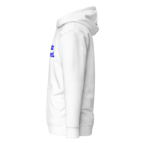 Ancestor Approved Unisex Hoodie - Blue Writing