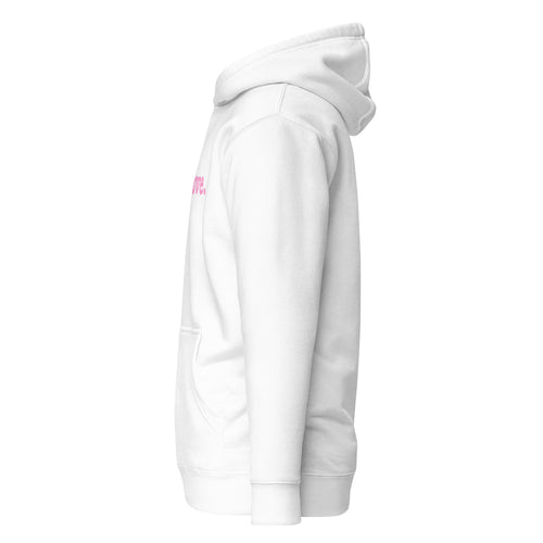 Self Love Unisex Hoodie - Pink Writing