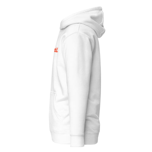 Unfiltered Unisex Hoodie - Red Writing