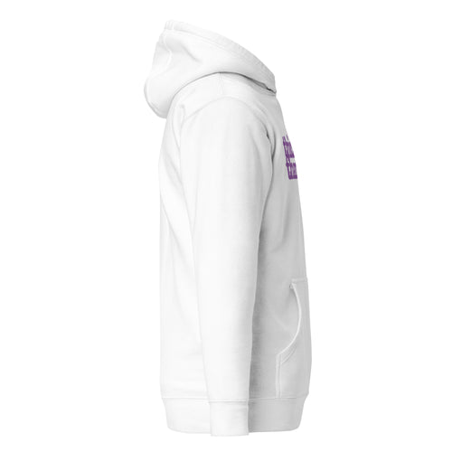 Thick & Thankful Unisex Hoodie - Lavender Writing