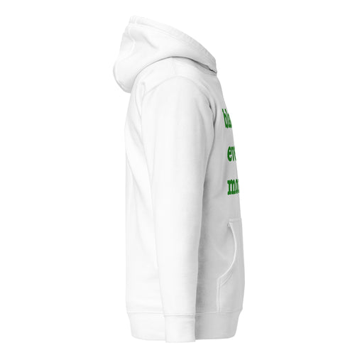 Black Every Month Unisex Hoodie - Green Writing