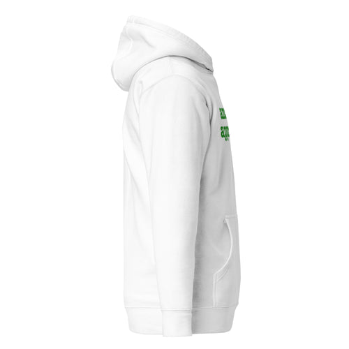 Ancestor Approved Unisex Hoodie - Green Writing
