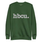 HBCU Unisex Premium Sweatshirt - Gray Writing