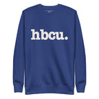 HBCU Unisex Premium Sweatshirt - White Writing