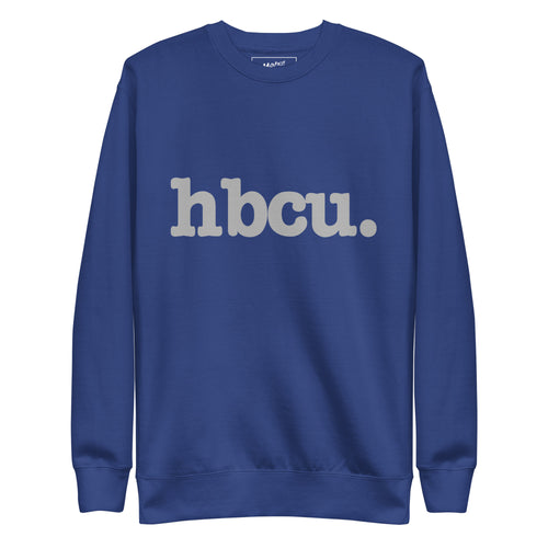 HBCU Unisex Premium Sweatshirt - Gray Writing
