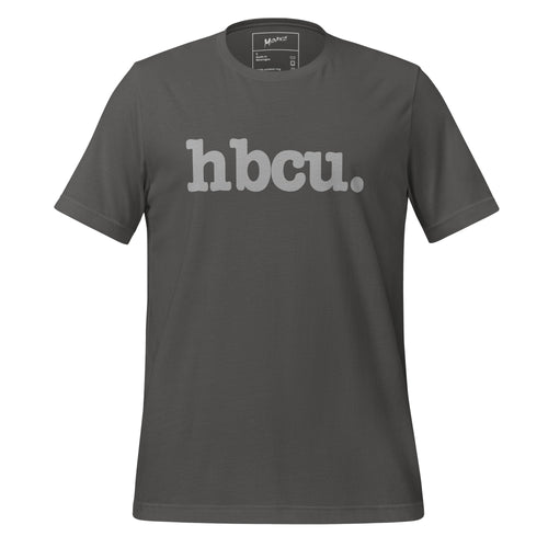 HBCU Unisex t-shirt - Gray Writing