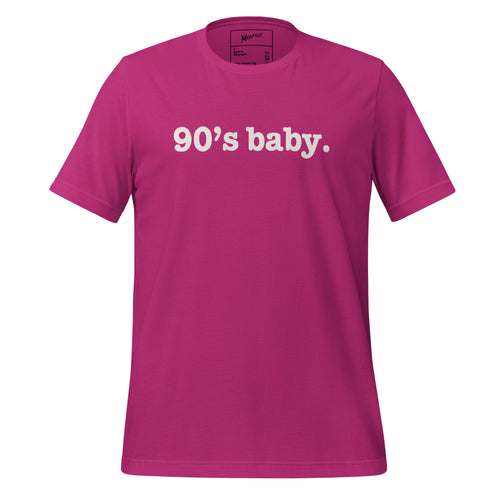 90's Baby Unisex T-Shirt - White Writing
