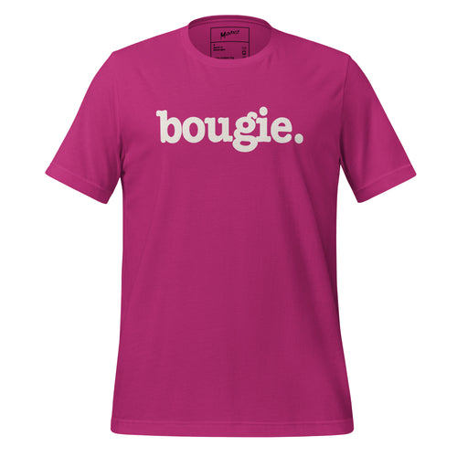 Bougie Unisex T-Shirt - White Writing