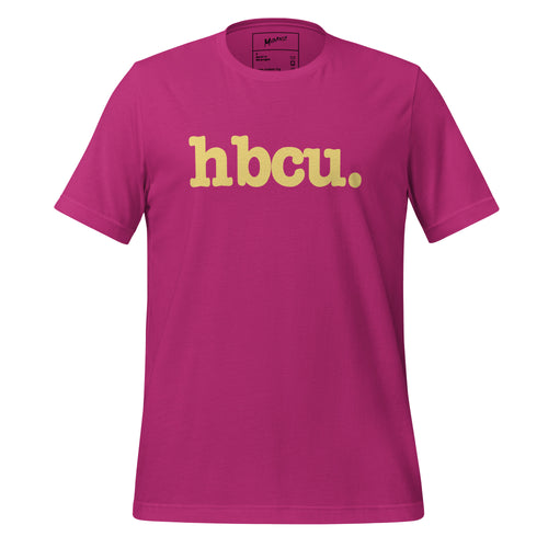 HBCU Unisex T-Shirt - Yellow Writing