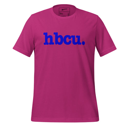 HBCU Unisex T-Shirt - Blue Writing