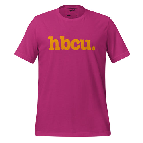 HBCU Unisex T-Shirt - Orange Writing