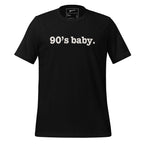 90's Baby Unisex T-Shirt - White Writing