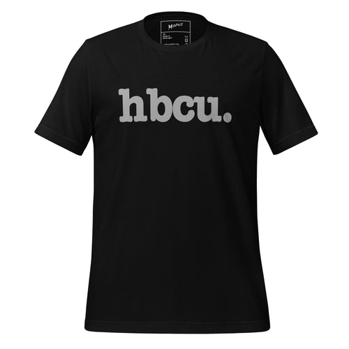 HBCU Unisex t-shirt - Gray Writing