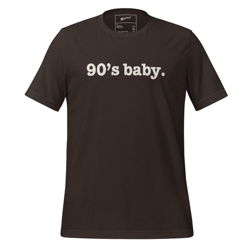 90's Baby Unisex T-Shirt - White Writing