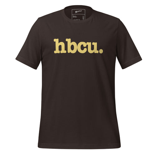 HBCU Unisex T-Shirt - Yellow Writing