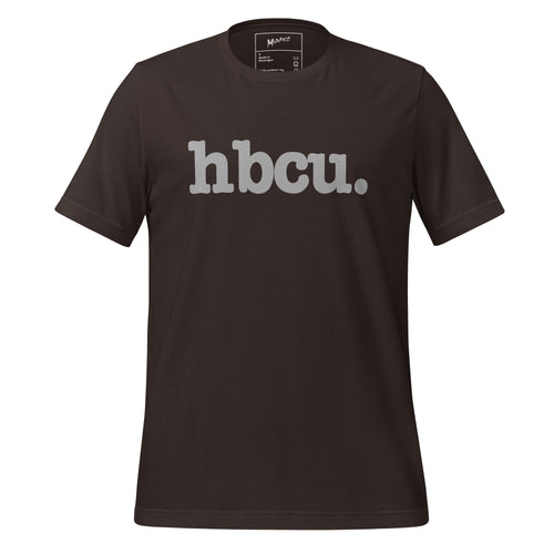 HBCU Unisex t-shirt - Gray Writing