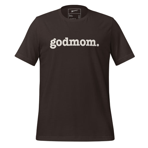 Godmom Unisex T-Shirt - White Writing