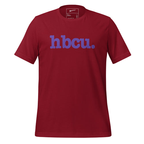 HBCU Unisex T-Shirt - Purple Writing