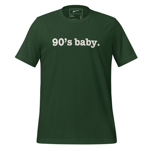 90's Baby Unisex T-Shirt - White Writing