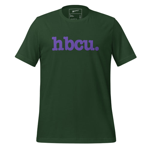 HBCU Unisex T-Shirt - Purple Writing