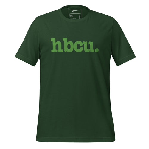 HBCU Unisex T-Shirt - Green Writing
